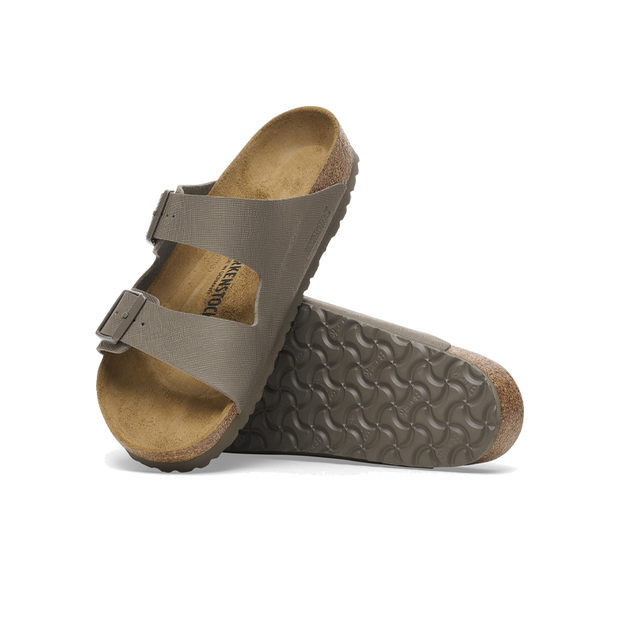 Arizona Saffiano Concrete Gray