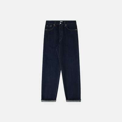 Loose Fit Blue Rinsed Pant