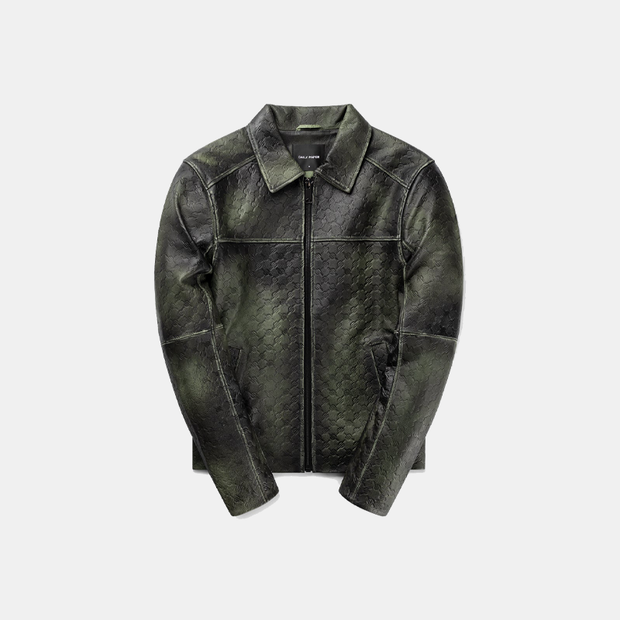 Silence Leather Jacket Multi