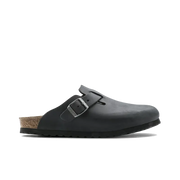 Boston Black Oiled Leather