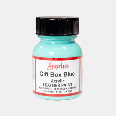 Leather Paint Gift Box Blue