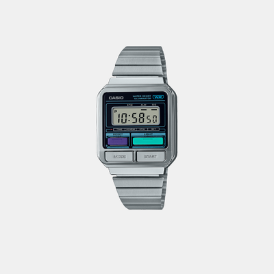 Retro Digital Chrome Plated