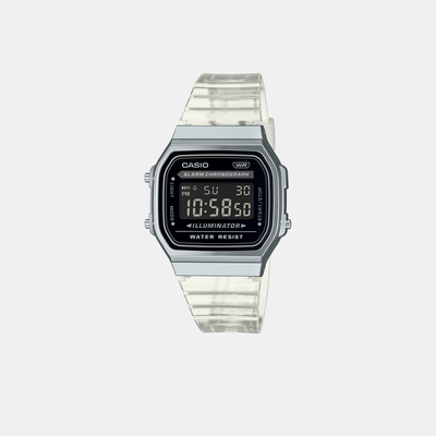 Retro Silver Square Digital
