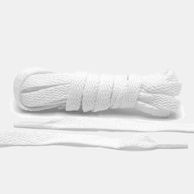 White Shoe Lace 63"