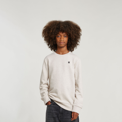Sweater Unbrushed Ecru Heather (B)