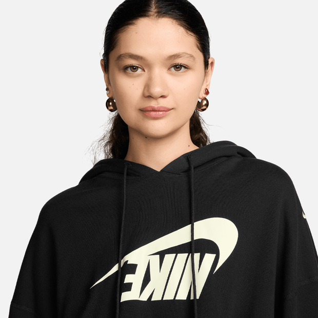 Oversize Crop Hoody (W)