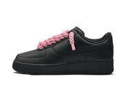 Nike Air Force 1 Low 07 Black Rope Laces