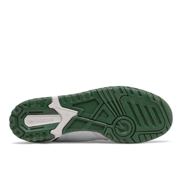 New Balance 550 White & Team Forest